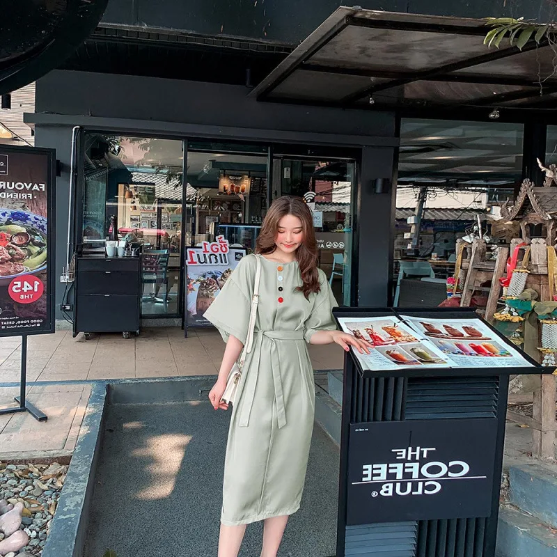 

Photo Shoot Dress 2019 New Style Summer Popular Sweet Elegant Mid-length Korean-style Skirt Fairy Immortal MORI Series
