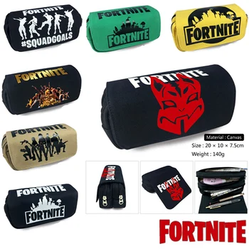 

Large Capacity School Pencil Case Fortnites Fortress Pencilcase Kid Student Pencil Bag Stationery Storage Bag Pen Box Pouch