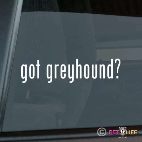 Got Greyhound стикер штамповочный станок из винила-#2 бегущая v2 английская оконная наклейка