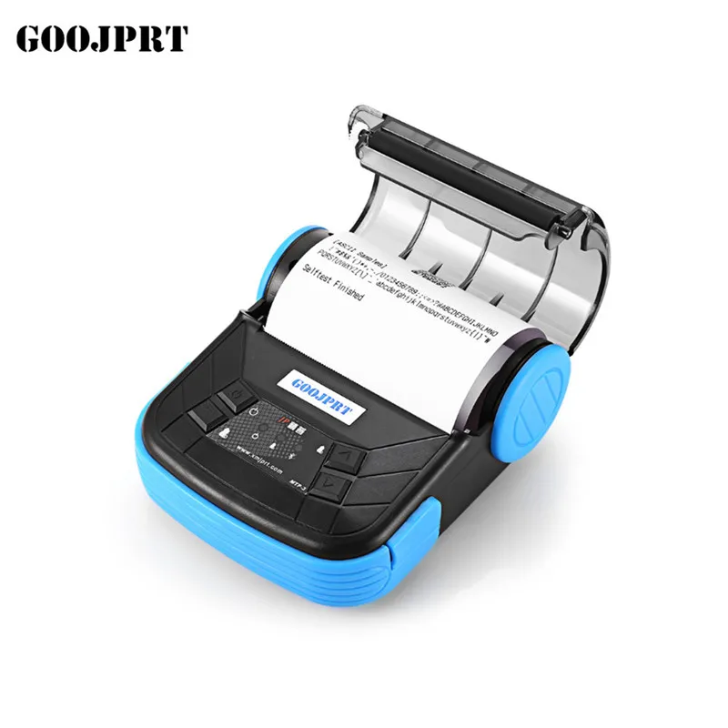 

GOOJPRT 3" 80mm Mini Bluetooth Thermal Receipt Printer Portable Bluetooth Printer Support Android IOS Maquina de Recibos Termico