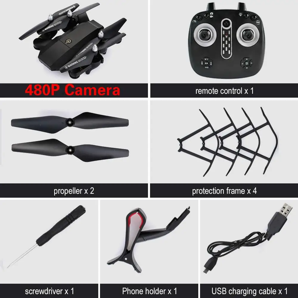 Black 480P L900 Профессиональный беспилотник with1080P HD камера антенна Wifi FPV фиксированный высокий Дрон карданный Безголовый режим Квадрокоптер-Дрон селфи подарок - Цвет: Black 480P