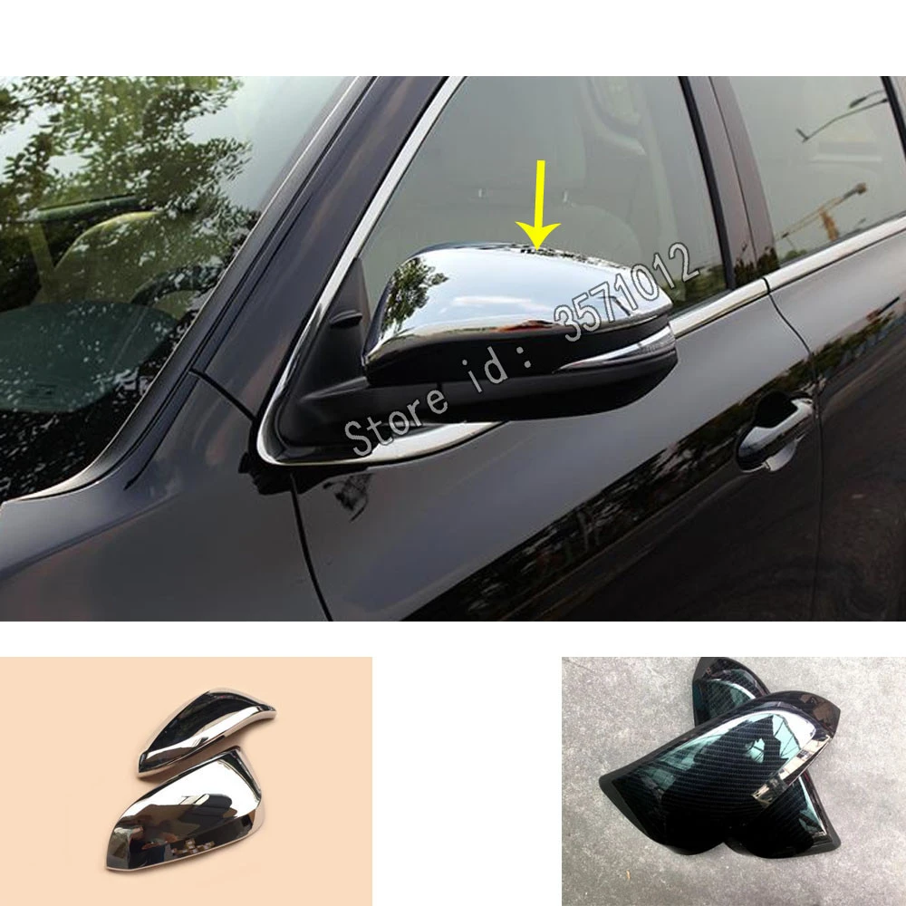 for toyota highlander 2018 2019 2020 car decoration sticker rear back view rearview side glass mirror cover trim frame 2pcs mirror covers aliexpress aliexpress