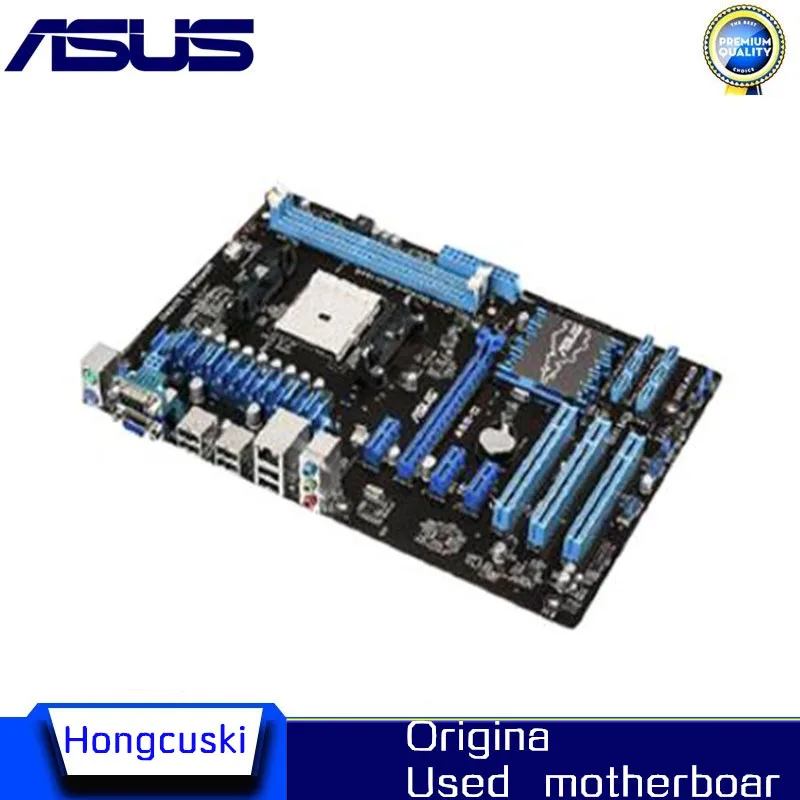

Для ASUS оригинальная б/у материнская плата A55 Socket FM2 SATA2 USB2.0