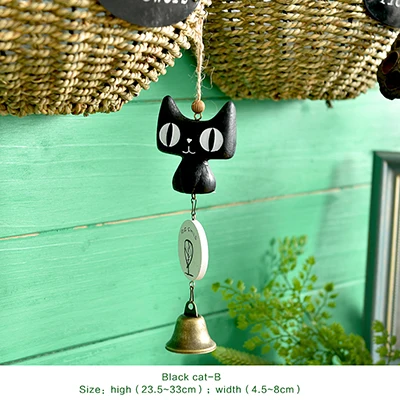 DIY Totoro wind chime детская комната для девочек колокольчики домашний колокольчик украшение для дома животное подарок Смола милый кулон украшение на день рождения - Цвет: tianmao