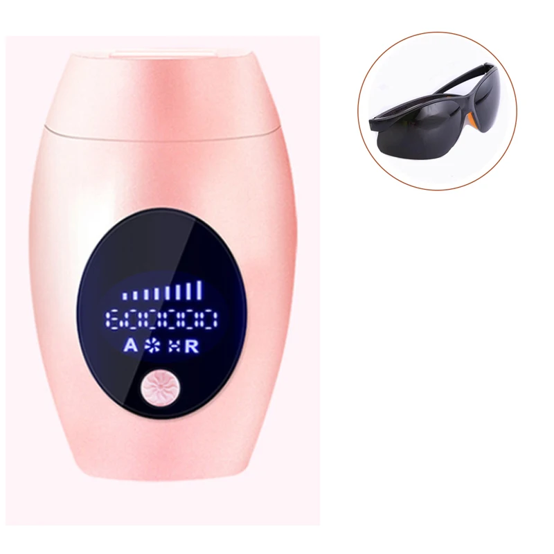 Pink set 1 Вспышка Перманентная IPL лазерная эпиляция лица Электрический Фотоэпилятор безболезненное удаление волос Электрический - Цвет: Pink set 1
