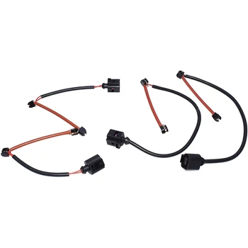 

4Pcs Front+ Rear Disc Brake Pad Wear Sensor 7L0907637 for Q7 Touareg Cayenne