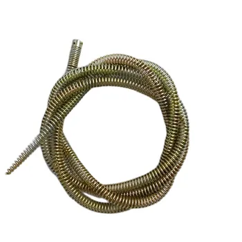

Cheap 2.5m Long Electric Pipe Dredge Extension Spring Kitchen Toilet Pipe Cleaning Tool Compression Coil Spring With Connector