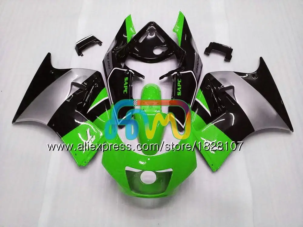 No. 33 Комплект+ майка для SUZUKI глянцевый черный RGV-250 RGV250 SAPC VJ22 103BS. 108 VJ21 RGV 250 92 93 94 95 96 1992 1993 1994 1995 1996 обтекатель - Цвет: No. 33