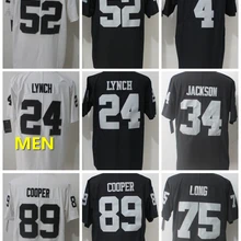 Jordy Nelson Мужская футболка для взрослых 24 marshawn lynch 52 khalil mack 89 amari cooper 4 Derek Carr Oakland