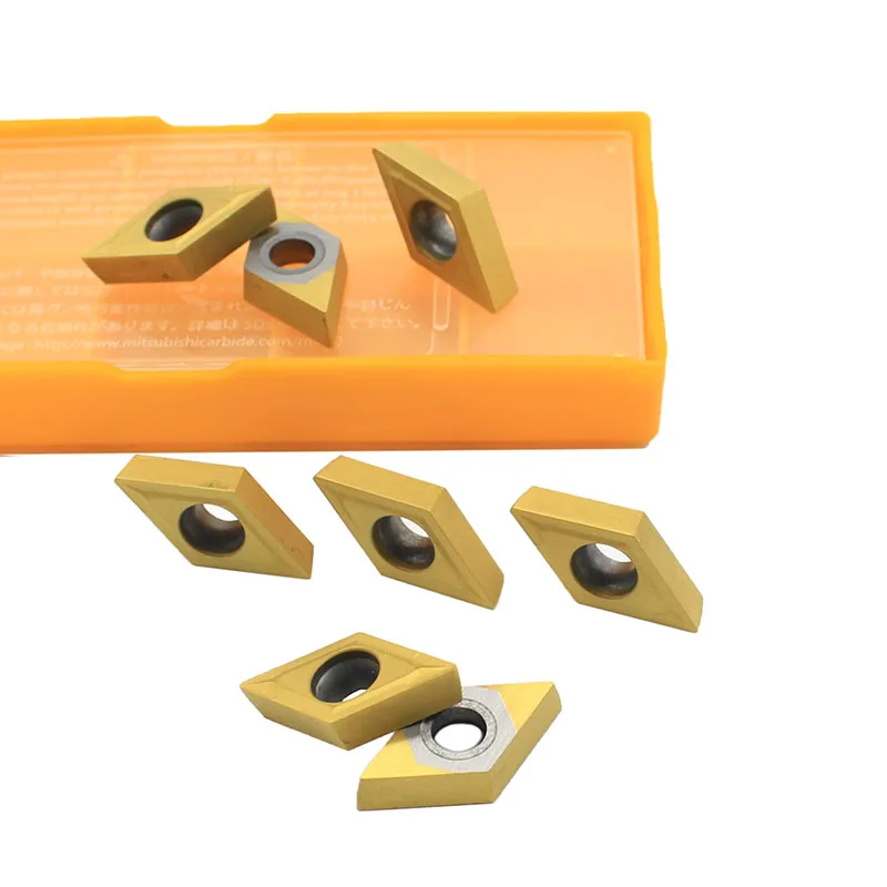 10 шт. DCMT070204 DCMT11T304 DCMT11T308 VP15TF UE6020 US735 вставки карбида расточка токарный станок инструмент для контурного станка инструменты набор инструментов