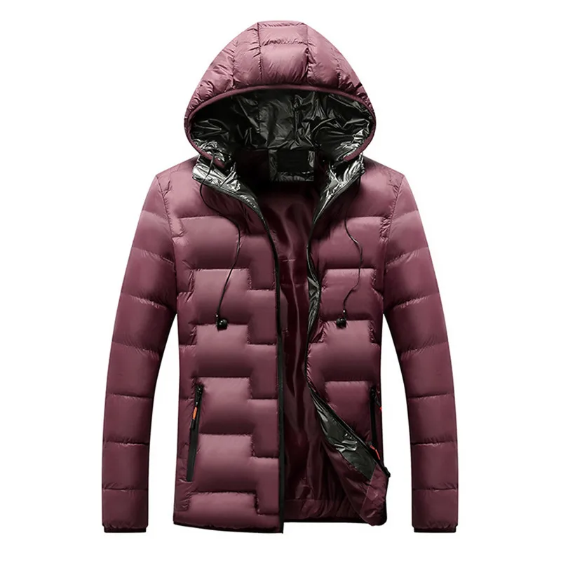 Mens Winter Hooded Softshell Jacket for Windproof and Waterproof Soft Shell Outwear Tops Coats Waistcoat Vest Street Coats