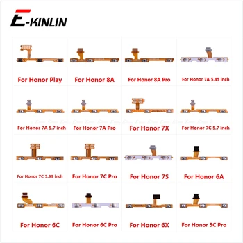 

10pcs/lot Power On Off Button Volume Switch Key Control Flex Cable Ribbon For HuaWei Honor Play 8A 7A 7C 7X 7S 6A 6C 6X 5C Pro
