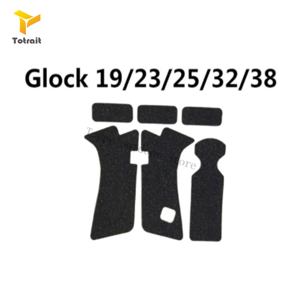 TOtrait нескользящая резиновая текстурная лента с захватом для Glock 17 19 20 21 22 25 26 27 33 43