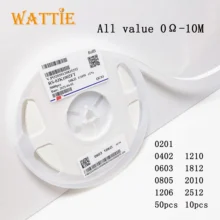 

1210 1% Smd Resistor 10pcs resistor assortment Full series 1ohm 5.1ohm 4.7ohm 7.5ohm 1K 5.1K 10K 51K 100K 1M 10M chip resistor
