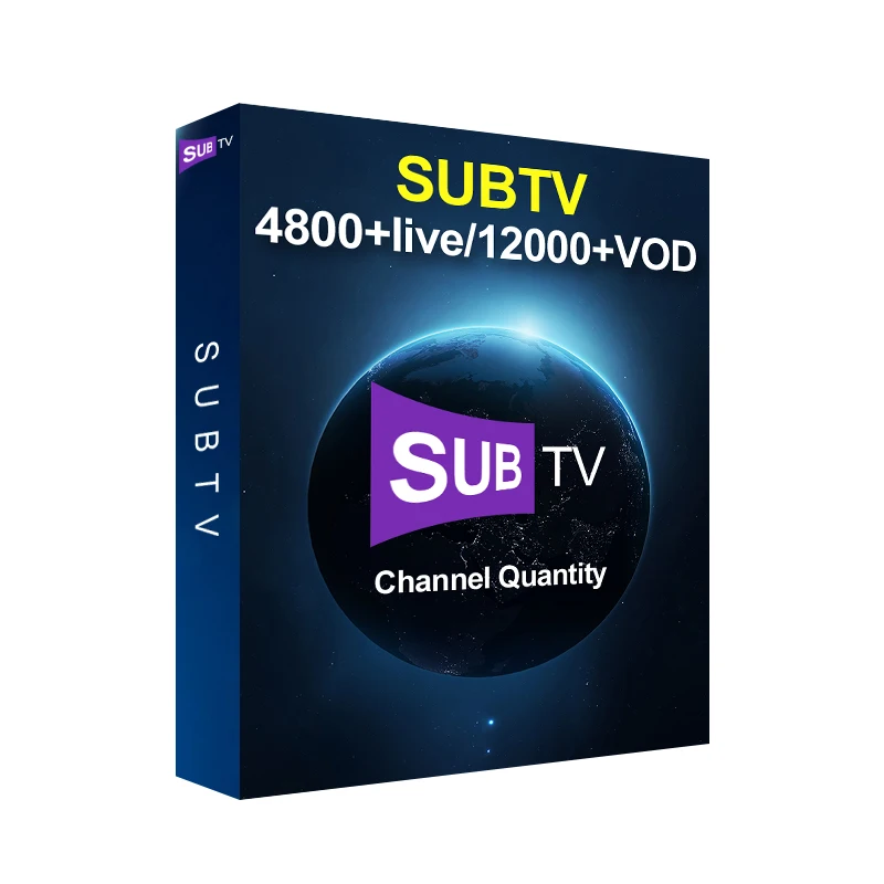 Subtv PRO IPTV код активации 1 год подписка Европа французский итальянский каналы Android арабский код активации