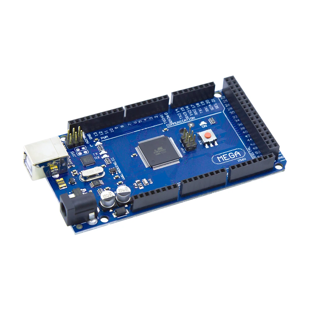 МЕГА 2560 R3 плата 2012 офциальная версия с ATMega 2560 ATMega16U2 чип для Arduino ИС формирователя с оригинальной розничной коробкой