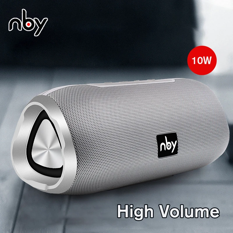 Водонепроницаемая Bluetooth Колонка NBY портативная уличная стереоколонка громкий