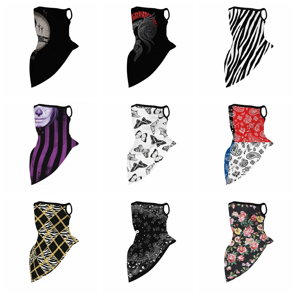 Уличная велосипедная маска для лица и шеи Балаклава разнообразный Регулируемый