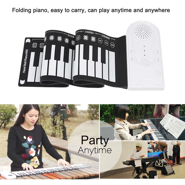 49 klawiatura z klawiszami fortepian przenośny elektroniczn…