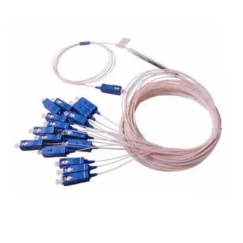 

10pcs Splitter Optical-Plc Fiber Lc/upc-Connector Mini 1x16 Steel with 1:16 Tube-Type Opitc