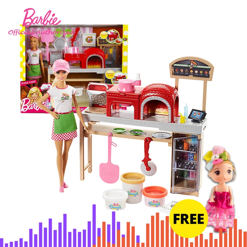 juguete de barbie pizza