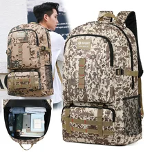 

Large Capacity Men Backpack Outdoor camouflage backpacks Fashion Travel Backbag Camping Hiking Climbing Tactical Bags Rucksacks