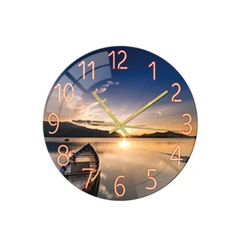 

Creative Wall Clock Living Room Digital Wall Clock Acrylic Mute Creative Clock Home Decor Wall Watch Art Timepieces