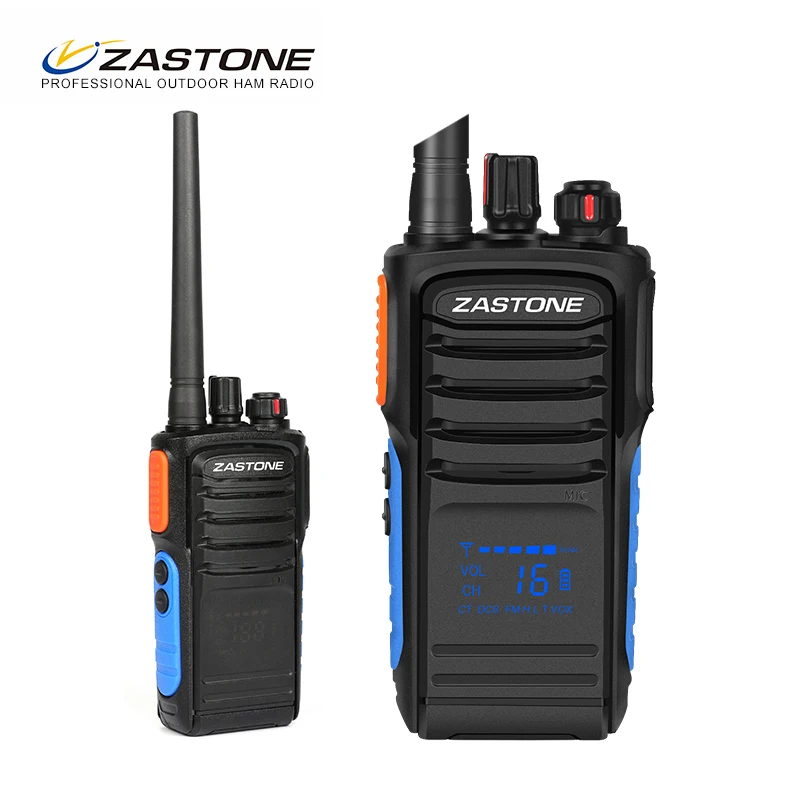 Zastone A18 5 Вт Профессиональная портативная рация с большим радиусом действия двухстороннее Радиочастотное оборудование для приемопередатчика HF