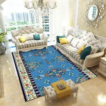 Постсовременный стиль персидский художественный ковер для гостиной спальни Противоскользящий коврик для пола модные кухонные ковры, коврики