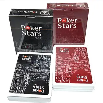 

100sets Poker Star Plastic Playing Card Game Texas Holdem Poker Cards Waterproof And PVC Playing Cards #YYA0002
