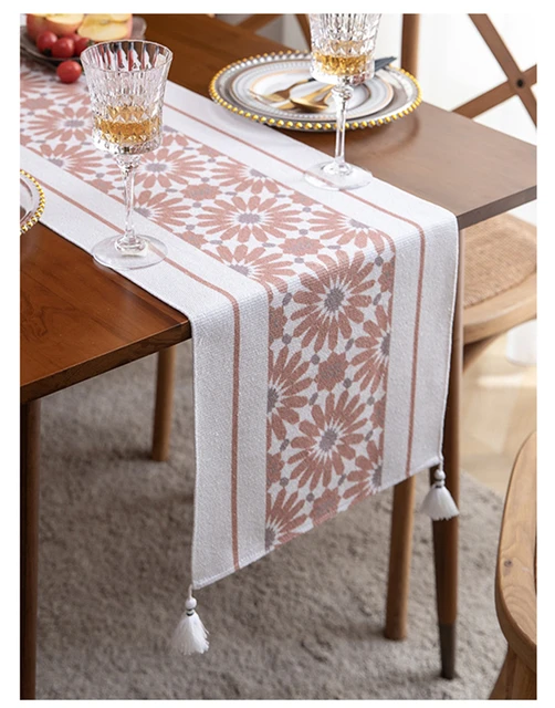 Digital Printing Table Runner Placemat Homestay Hotel Decoration