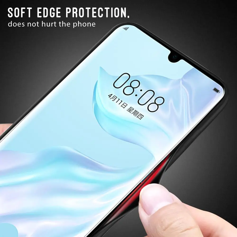 Мужской бизнес-чехол из закаленного стекла для huawei mate 20 30 Lite P20 P30 Pro P Smart Z Phone Cover Honor 10 Lite 20 9X Pro 8X Shell