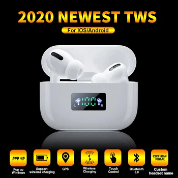 

Latest TWS A3 Earphone For Original Airpodding Pro Original Wireless In-Ear Earphones Wireless Bluetooth Headset Earbuds