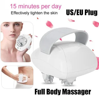 

Portable 3D Rotating Face Fat Burning Massager Roller Anti-cellulite Face Body Slimming Machine Face Care Tools Professional