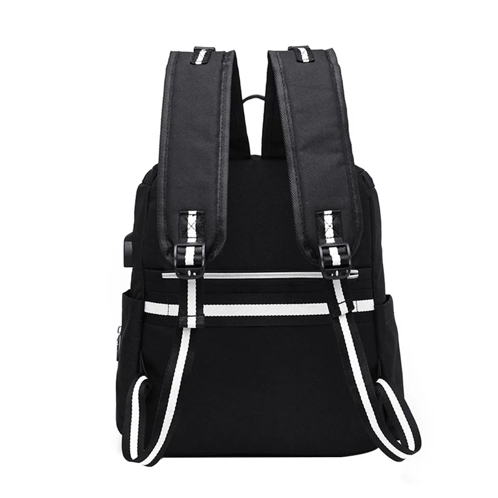 Дышащая Большая вместительная детская прочная многофункциональная сумка с карманами для подгузников рюкзак с надписью MOM молния USB