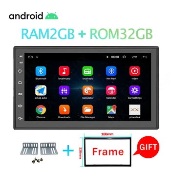 

Universal 2din Android 9.1 Car Multimedia Video Player For Volkswagen Nissan Hyundai Kia toyota Car Stereo GPS Navigation