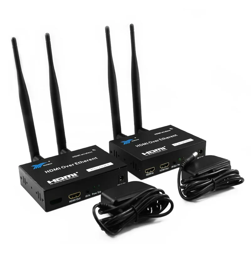 До 1 TX 4 RX 30M 80M 100M 200M 1080 M Беспроводной HDMI удлинитель передатчик приемник P tv Loop-out с ИК-пультом дистанционного HDMI удлинитель