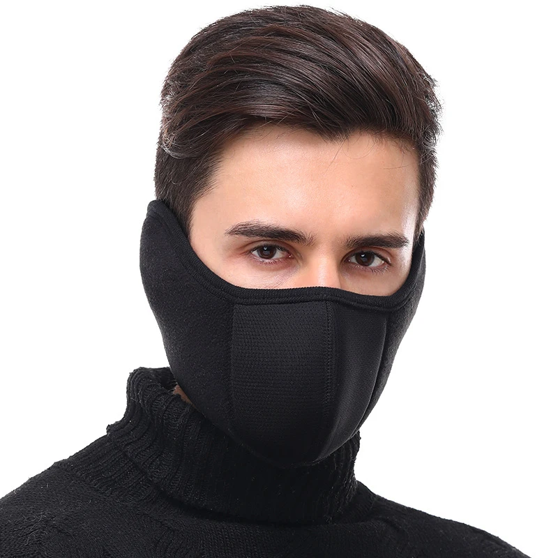 Опциональный стиль унисекс маска для лица зимние наушники теплые для верховой езды маска для лица Пылезащитная дышащая утолщенная мягкая ветрозащитная