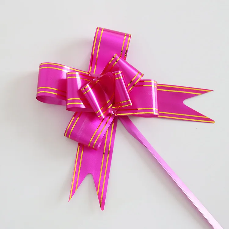 200Pcs / Lot Pull Flower Phnom Penh Butterfly Knot Bachelorette Party Wedding Decoration Fashion Pull Flower Ribbon 3* 48cm
