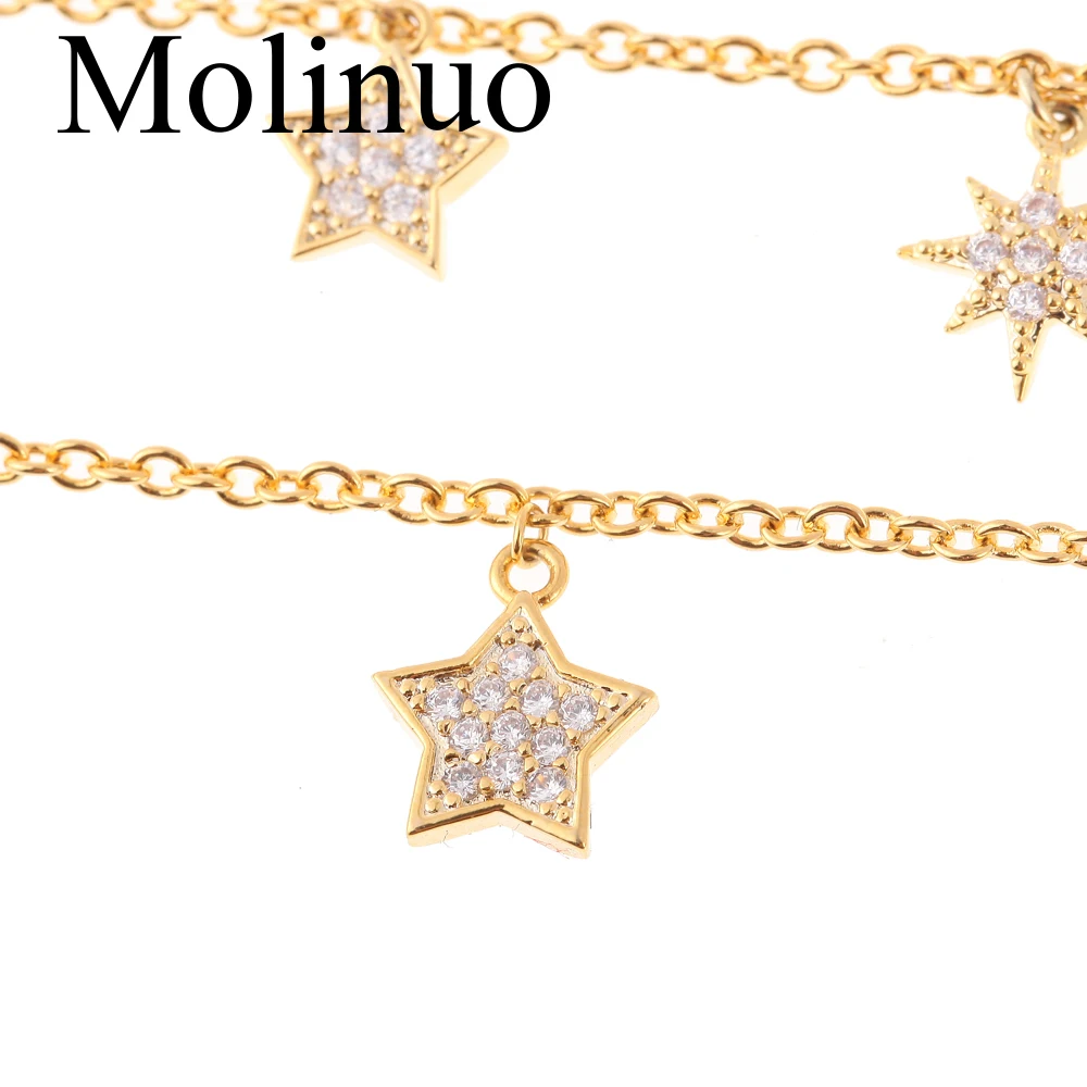 Molinuo, новинка, ins, хит, модный тренд, ожерелье, шарм, для женщин, одежда, подарки, доступны, для свадьбы, помолвки, юбилея, одежда, ювелирные изделия