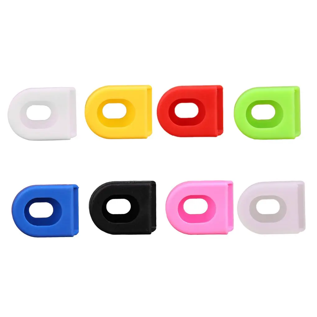 1 пара велосипедных кривошипов защитный рукав протектор Защитные чехлы для