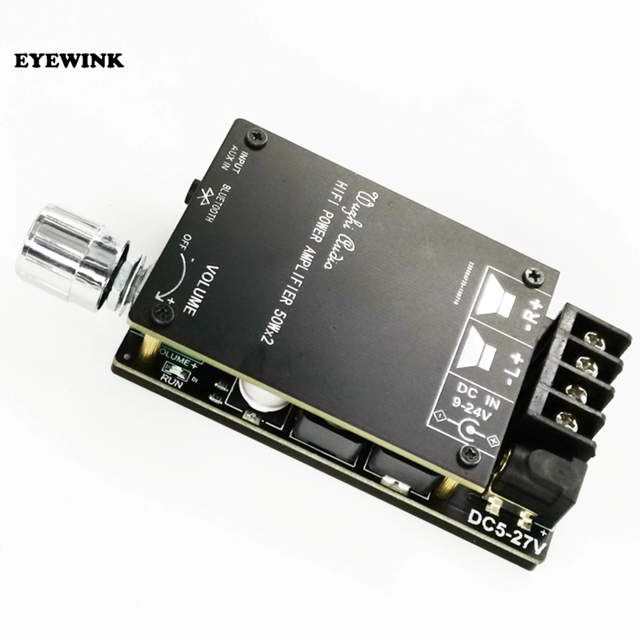 

ZK-502C HIFI Class 2.0 Stereo Bluetooth Digital Amplifier Board TPA3116 50WX2 Audio Amplifier Band Filtering