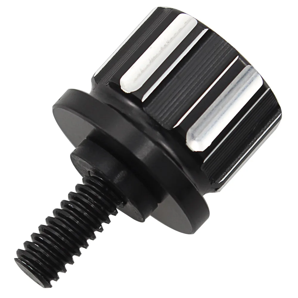 Черная заготовка алюминиевая саморезная задняя сиденье на крыле винтовая