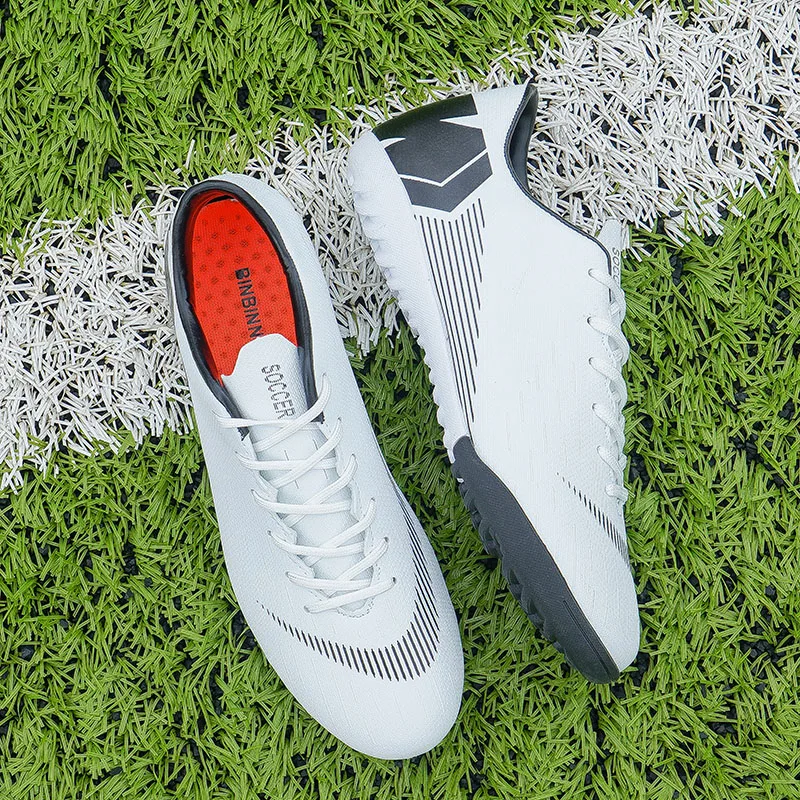 Мужская футбольная обувь Спортивный для футбола обувь для детей и взрослых женщин футбольные бутсы тренировочные кроссовки мужская обувь футбол Homme