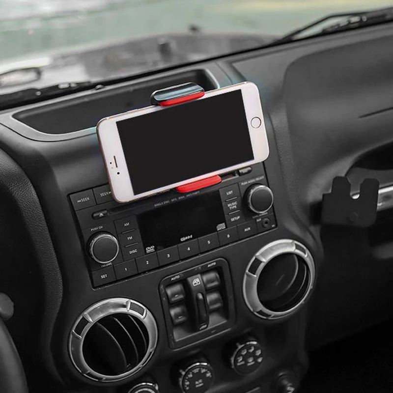 Автомобильный держатель для телефона на 360 градусов для Jeep Wrangler 2012- JK, автомобильные аксессуары