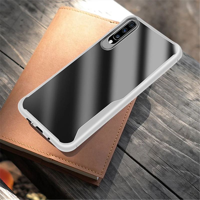 Матовый ТПУ прозрачный мягкий защитный чехол для Samsung Galaxy A50 A70 A51 A10S A20S A30 A40 A90 M30S M20