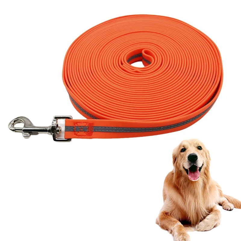 deed het Mos Tegenhanger 5M 10M Waterdichte Pvc Hondenriem Lange Kleine Grote Puppy Grote Hondenriem  Reflecterende Recall Training Tracking Lood gemakkelijk Te Reinigen  Touw|Riemen| - AliExpress