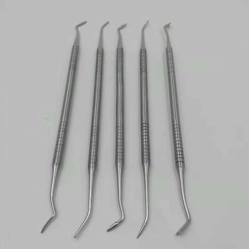 

5 Pcs Set Composite Filling Spatula Carving Tool Stainless Steel Dental Instrument Dental Lab Equipment Rated