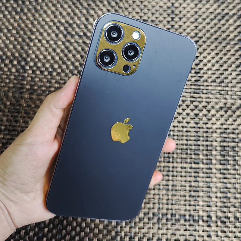 2 шт. для iPhone 13 Pro Max боковые пленки рамка наклейка Обложки Защитные матовые