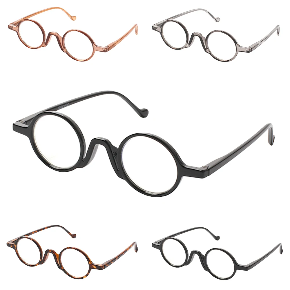 Boncamor Reading Glasses Blue Light Blocking Spring Hinge Computer Reader Men Women Elegant Retro Style Decorative Eyeglasses